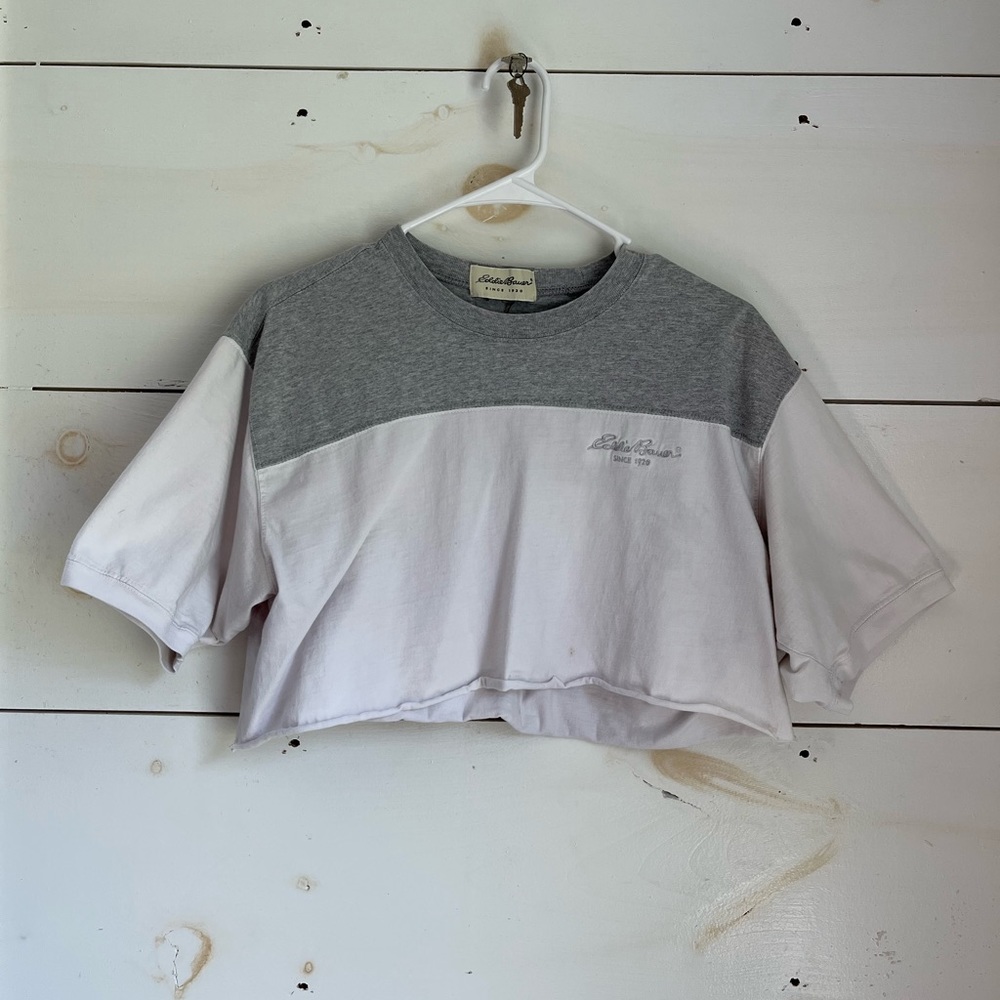 Eddie Bauer self cropped tee